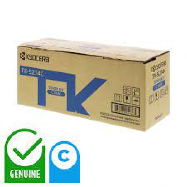 *New!* Kyocera Genuine Tk-5374 Cyan Toner Cartridge For Pa3500Cx Ma3500Cix Ma3500Cifx (5K)