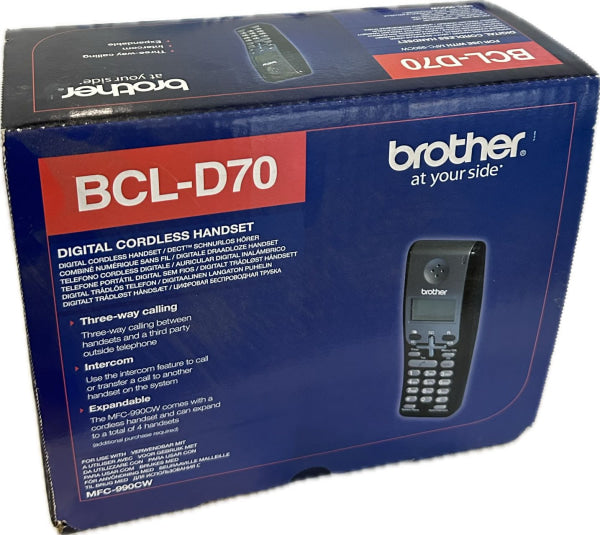 Oem Brother Bcl-D70 Optional Dect Handset For Mfc-990Cw Printer Accessories