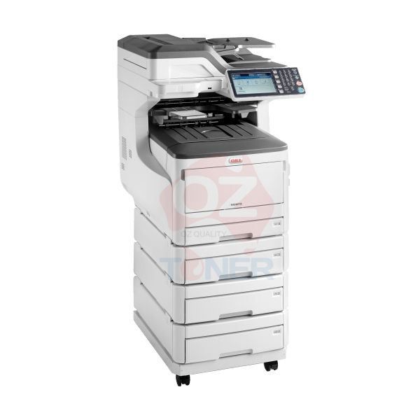 Oki Es8473Dnx A3 Colour Mfp W 3 Paper Trays & Castor Base (45850216Dnx) Executive Series 35Ppm Laser