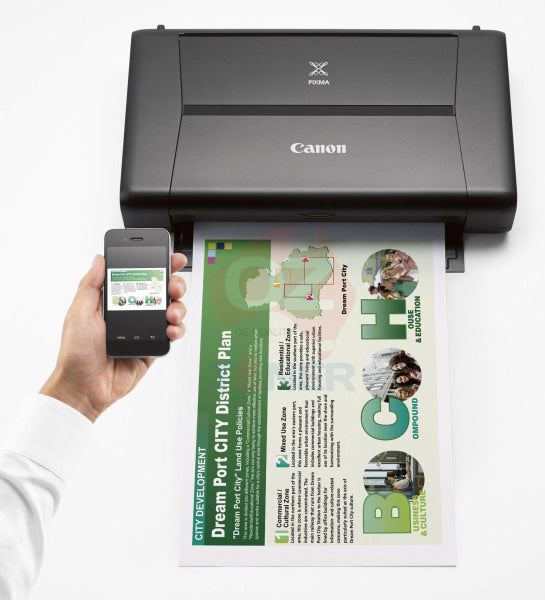 *Open Box* Canon Pixma Ip110 Portable Wireless A4 Mobile Wi-Fi Printer + Airprint Free Upgrade To