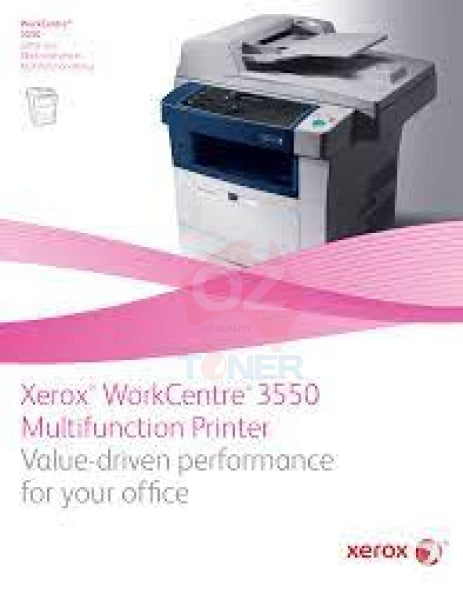 *Open Box* Fuji Xerox Workcentre 3550 Heavy Duty Mono Laser Multifunction Printer+Duplex Scan/Fax