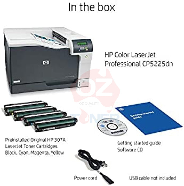 Hp Cp5225N Professional A3 Color Laser Network Printer 20Ppm (P/n:ce711A) Rrp$2429 Mono Single