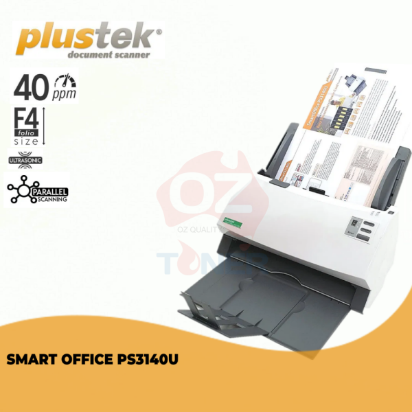 Plustek Smartoffice Ps3140U A4 Duplex Document Scanner