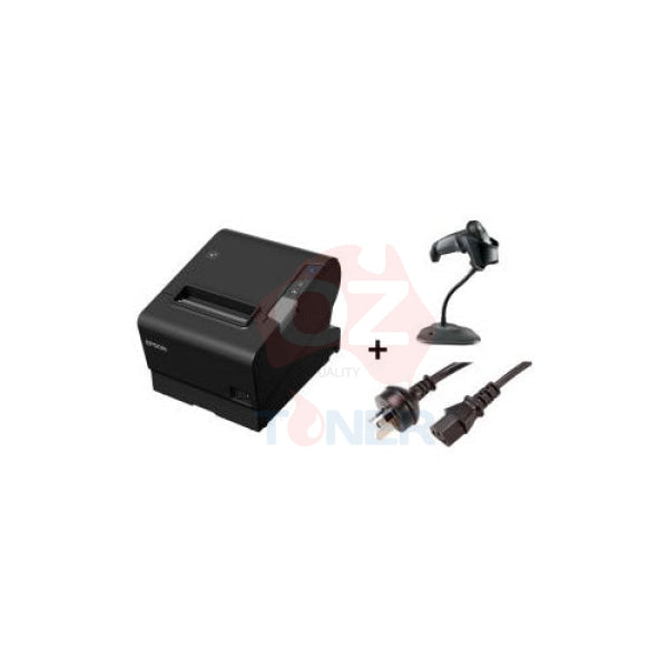 Promo: Epson Tm-T88Vi-243 Direct Thermal Receipt Printer+Parallel/Usb/Etherent Port+Ls2208 Barcode