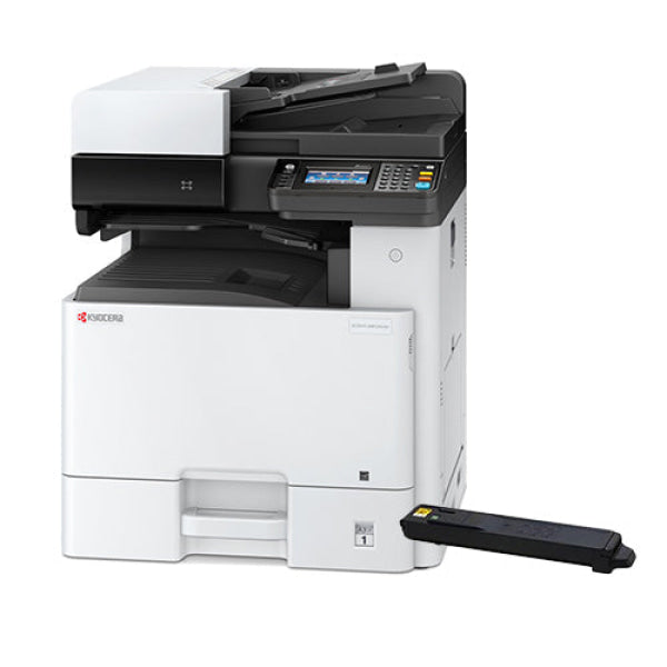 M8124CIDN A3 COLOUR 24PPM PRINT/COPY/SCAN MFP - 3YRS WTY  BLACK TONER BUNDLE 1102P43AS0K