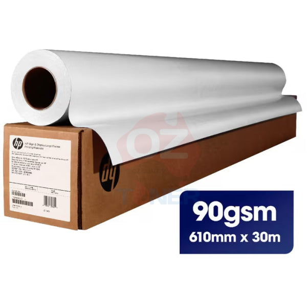 Q1404B - Hp 90Gsm A1 Universal Coated Matte Paper Roll 610 Mm X 45.7M