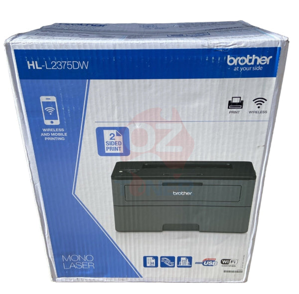 *Rfb* Brother Hl-L2375Dw Mono Laser Wifi Printer + Ethernet Port + Duplexer *Factory Refurbished