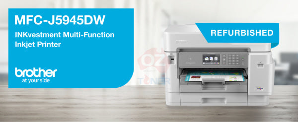 *Rfb* Brother Mfc-J5945Dw A3 Multifunction Wi-Fi Color Inkjet Printer + Adf + Duplex [Factory