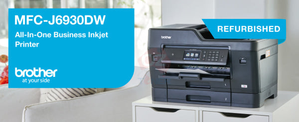 *Rfb* Brother Mfc-J6930Dw A3 4In1 Wireless Multifunction Printer + Dual Tray [Factory Refurbished