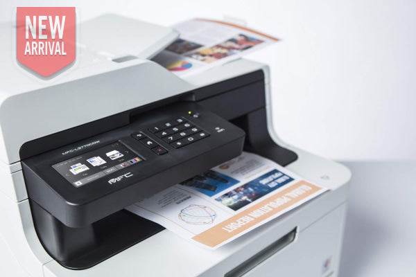 Brother Mfc-L3770Cdw All-In-One Led Color Laser Multifunction Printer+Tn253/tn257 Toner Set Printer