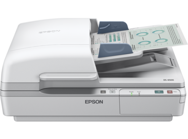 Epson Ds-7500 High Speed A4 Flatbed Business Document Scanner 40Ppm P/N:b11B205345 Singlepass Ds7500