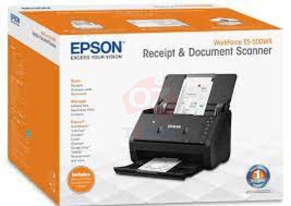 Epson Workforce Es-500Wr Wireless Receipt Document Scanner B11B228506_R *Refurbished Unit*