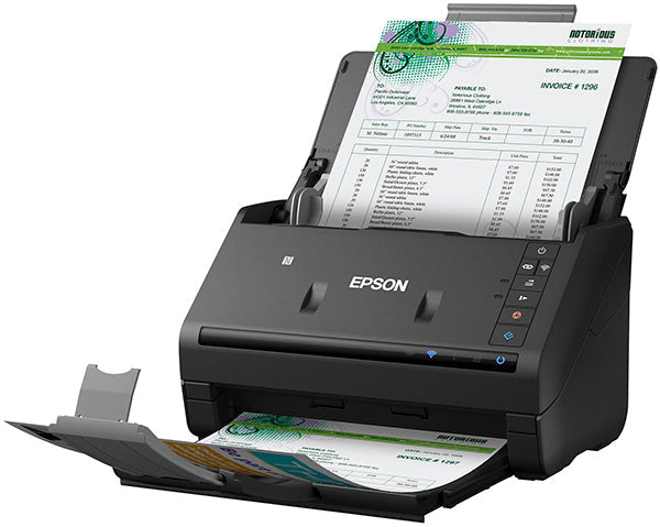 Epson Workforce Es-500Wr Wireless Receipt Document Scanner B11B228506_R *Refurbished Unit*