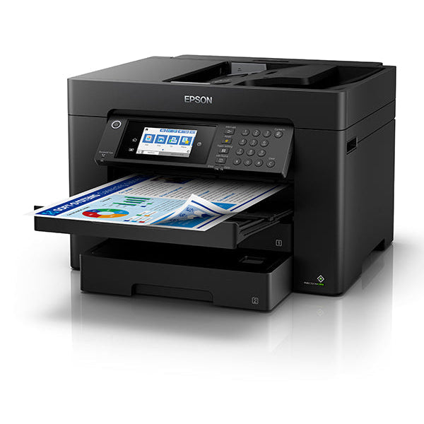 *Rfb* Epson Workforce Wf-7840 A3 Multifunction Printer+Fax+Dual Tray [P/N:c11Ch67501] Inkjet Printer
