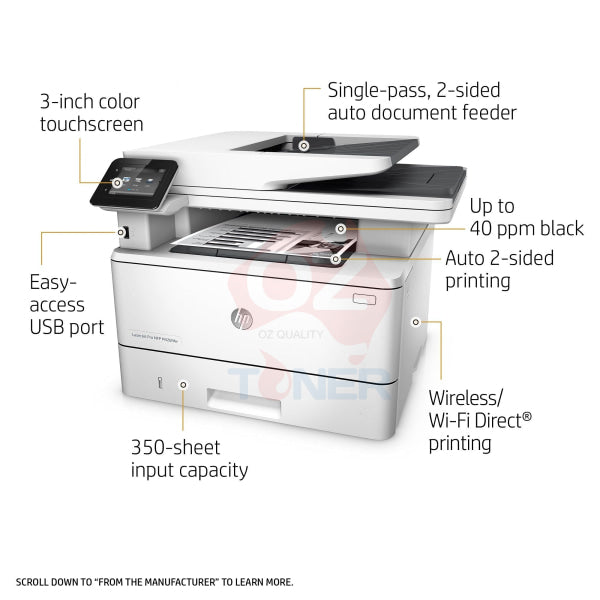 *Rfb* Hp Laserjet Pro M426Fdw A4 All-In-One Wireless Mono Laser Printer With Cf226X [F6W15A] Multi