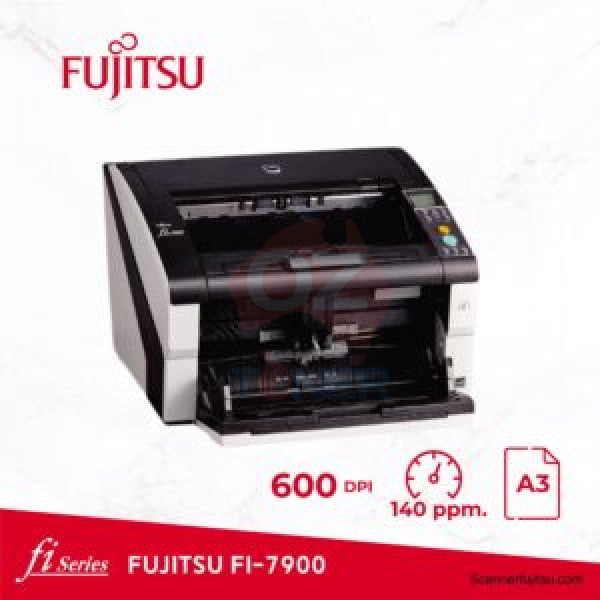 Fujitsu Fi-7900 A3 High Speed Document Scanner+Duplexer 140Ppm/500 Sheet Adf/Usb3.1 [Fi7900] Scanner