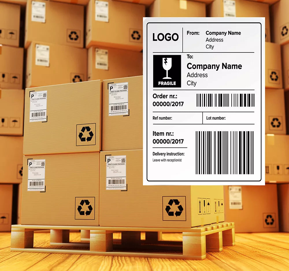 Direct Thermal Labels 100×150mm (4"×6") – Roll of 400 for Fastway, AusPost & eParcel