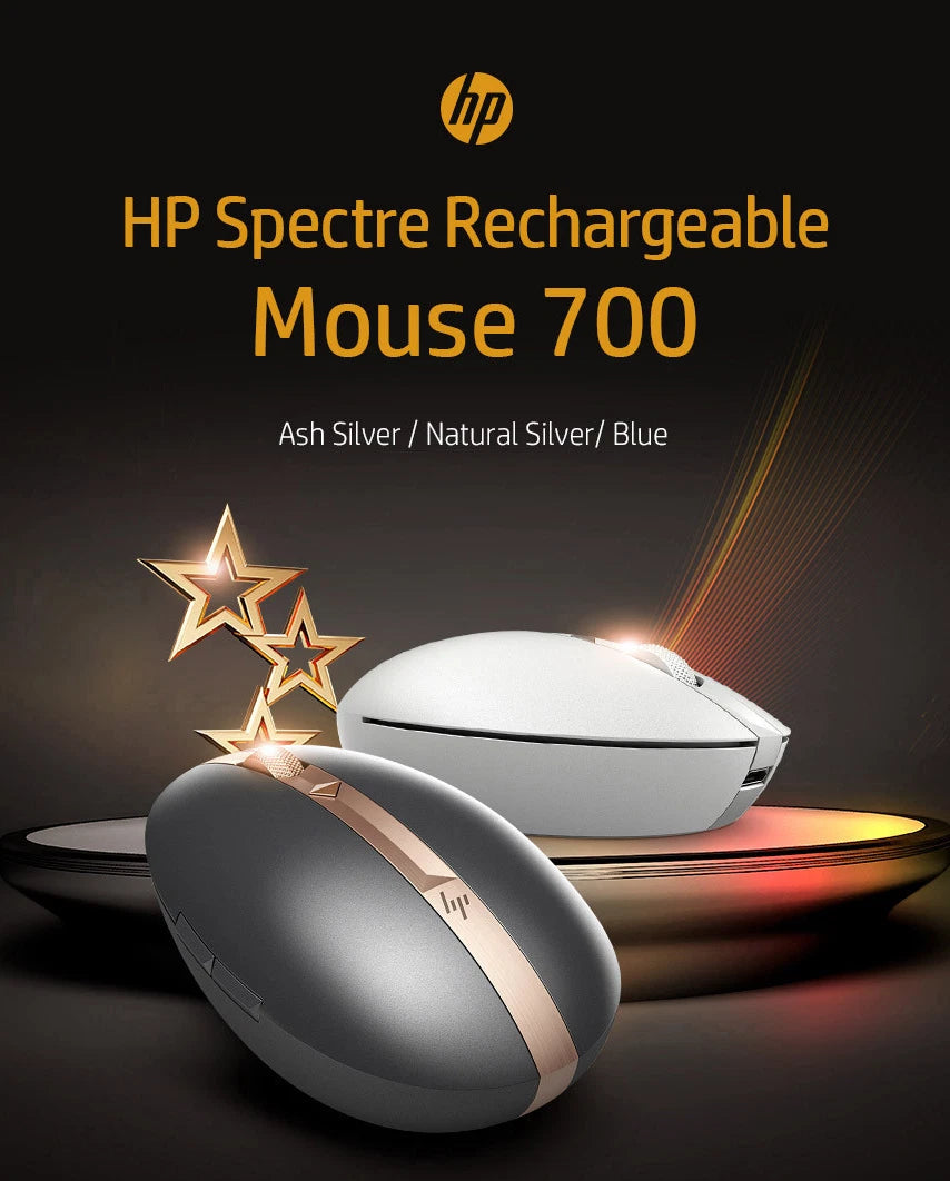 HP Spectre Mouse 700 Rechargeable Bluetooth Wireless Laser Mouse Bordeaux Burgundy