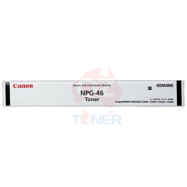1 X Genuine Canon Tg-46Bk Gpr31 Npg-46 Black Toner Cartridge (36 000 Pages) -