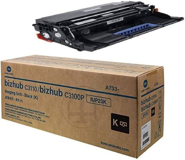 *Sale!* 1X Genuine Konica Minolta Bizhub C3100P C3110 Black Imaging Drum Unit Iup23K [A73303K]