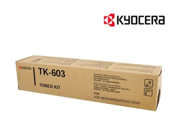 *Sale!* 1X Genuine Kyocera Tk-603 Toner Cartridge Km4530 Km5530 Km6330 (30K) [Tk603K] -