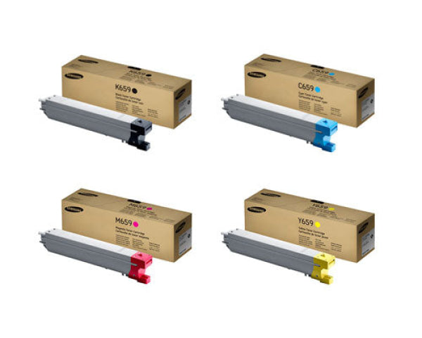 *Sale!* 4 Pack Genuine Samsung Clx-8640Nd Clx-8650Nd Toner Cartridge Set Su228A Su094A Su360A Su571A