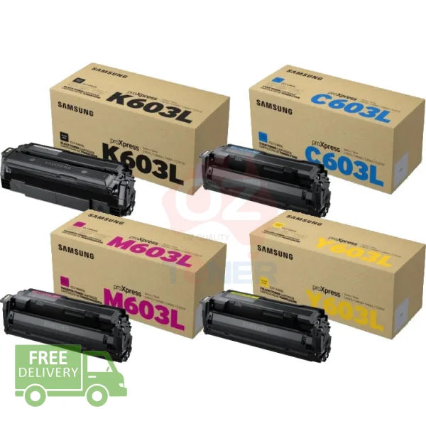 *Sale!* 4 Pack Genuine Samsung Sl-C4010 Sl-C4060 Toner Cartridge Set Sv241A Sv232A Sv247A Sv253A