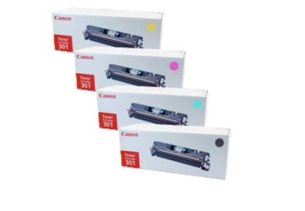 *Sale!* 4X Pack Genuine Canon Cart301 C/M/Y/K Toner Cartridge Set For Lbp5200 Mf8180C -