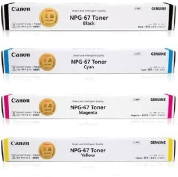 *Sale!* 4X Pack Genuine Canon Tg-67 C/M/Y/K Toner Set For Imagerunner Advance C3320