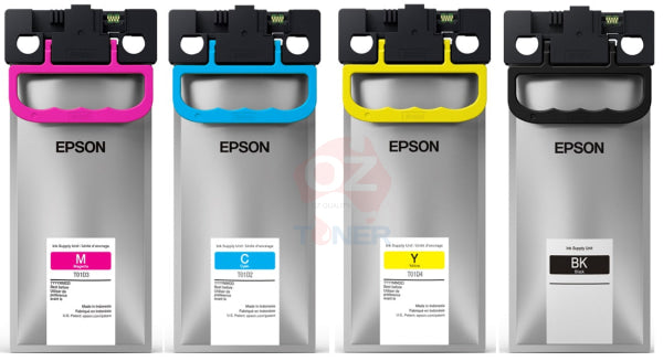 *Sale!* 4X Pack Genuine Epson T01D1 T01D2 T01D3 T01D4 High Yield Ink Set (1Bk 1C 1M 1Y) For