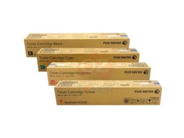 *Sale!* 4X Pack Genuine Fuji Xerox Docucentre Sc2020 Toner Set Ct202246-Ct202249 (Standard Yield)