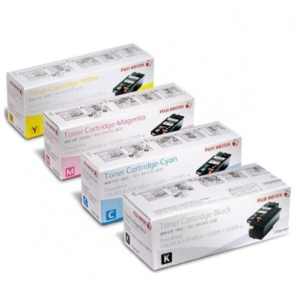 *Sale!* 4X Pack Genuine Fuji Xerox Docuprint Cp105B Cp205 Cm205B Cm205Fw Cm215Fw Toner Set