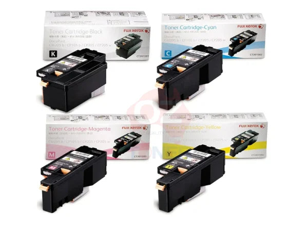 *Sale!* 4X Pack Genuine Fuji Xerox Docuprint Cp105B Cp205 Cm205B Cm205Fw Cm215Fw Toner Set