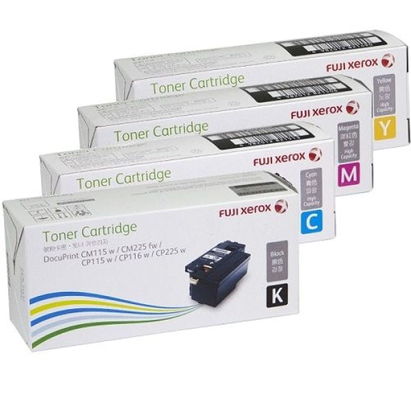 *Sale!* 4X Pack Genuine Fuji Xerox Docuprint Cp115W Cp116W Cp225W Cm115W Cm225Fw High Yield Toner