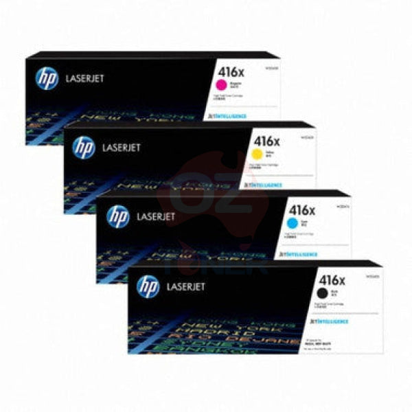 *Sale!* 4X Pack Genuine Hp W2040X+W2041X+W2042X+W2043X Toner Set For M455Dn/M454Dw/M480F/M479Dw