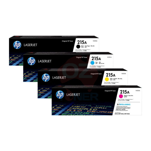 *Sale!* 4X Pack Genuine Hp W2310A W2311A W2312A W2313A Toner Set For M155Nw M182N M183Fw #215A