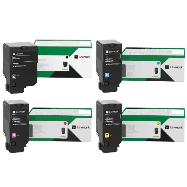 *Sale!* 4X Pack Genuine Lexmark Cs730 Cx730 Cx735 71C10K/C/M/Y Toner Cartridge Set Return Program