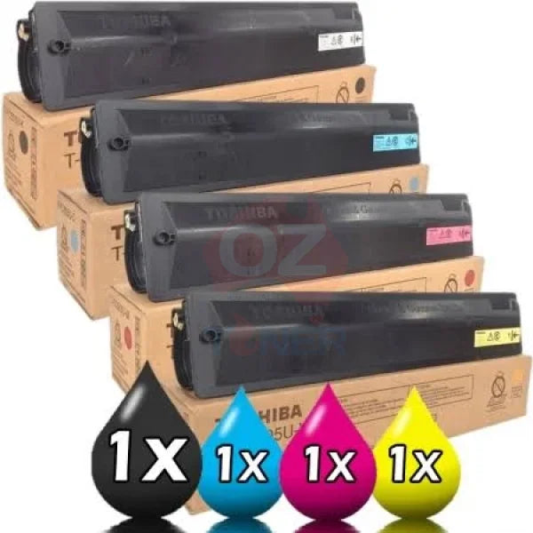 *Sale!* 4X Pack Genuine Toshiba Tfc505 Toner Cartridge Value T-Fc505P [1Bk 1C 1M 1Y] -