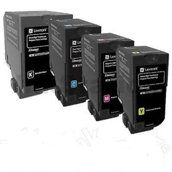 *Sale!* 4X Pack Lexmark Cs521 Cx522 Cs622 Cx622 Cx625 78C6Xk/C/M/Y Extra High Yield Toner Set