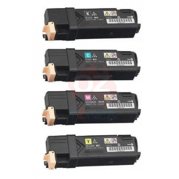 *Sale!* 4X Pack Premium Compatible Fuji Xerox Docuprint C1110 Toner Set [Ct201114-Ct201117]
