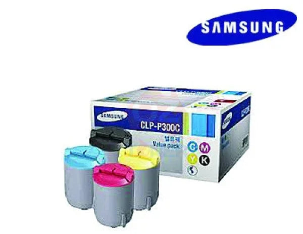 *Sale!* 4X Pack Samsung Clp-300 Clx-2160 Clx-3160 Toner Cartridge Set [Clp-P300C] -