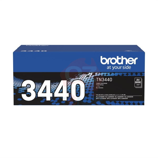 *Sale!* Brother Genuine Tn3440 Hy Black Toner For Mfc-L6700Dw/L5755Dw/Hl-L6200Dw/L5200Dw/L5100Dn