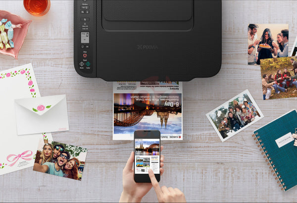 *Sale!* Canon Pixma Home Ts3460 All-In-One A4 Wireless Multifunction Printer Pg645 Cl646 [Ts3460Bk]