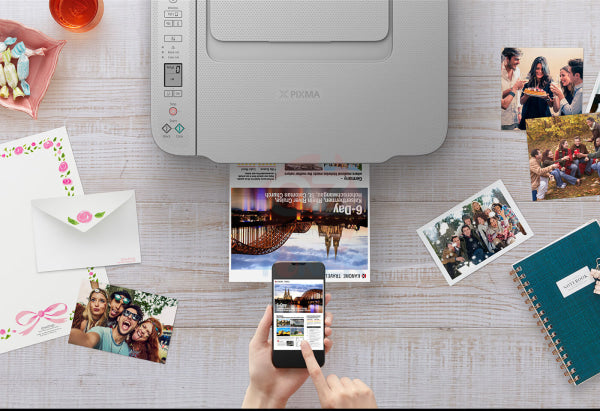 *Sale!* Canon Pixma Home Ts3465 All-In-One A4 Wireless Multifunction Printer Pg645 Cl646 [Ts3465W]