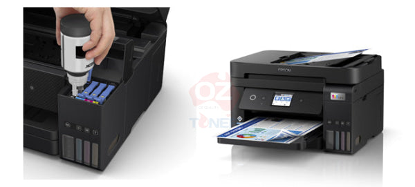 Epson Ecotank Et-4850 A4 Inkjet Multifunction Printer+502 Ink Bottle+Wty [C11Cj6050] Printer