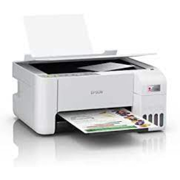 *Clear* Epson Ecotank Et2810 A4 Wireless Color Ink Tank Mfp Printer+Prefilled P/N:c11Cj67501 *Rfb*