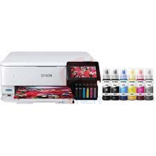 *Sale!* Epson Ecotank Photo Et-8500 A4 Colour Multifunction Inkjet Ink Tank Printer T522 Bottle