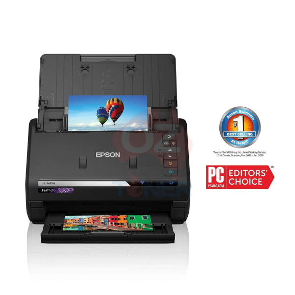 Epson FastFoto FF-680W Photo Scanner | Automatic Double-Sided Scanning ...