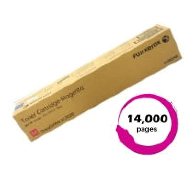 Fuji Xerox Genuine Ct202398 High Yield Magenta Toner Cartridge For Sc2020/Sc2020Nw A3 Printer (14K)