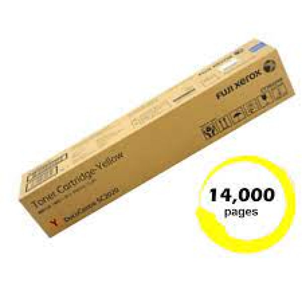 Fuji Xerox Genuine Ct202399 High Yield Yellow Toner Cartridge For Sc2020/Sc2020Nw A3 Printer (14K) -